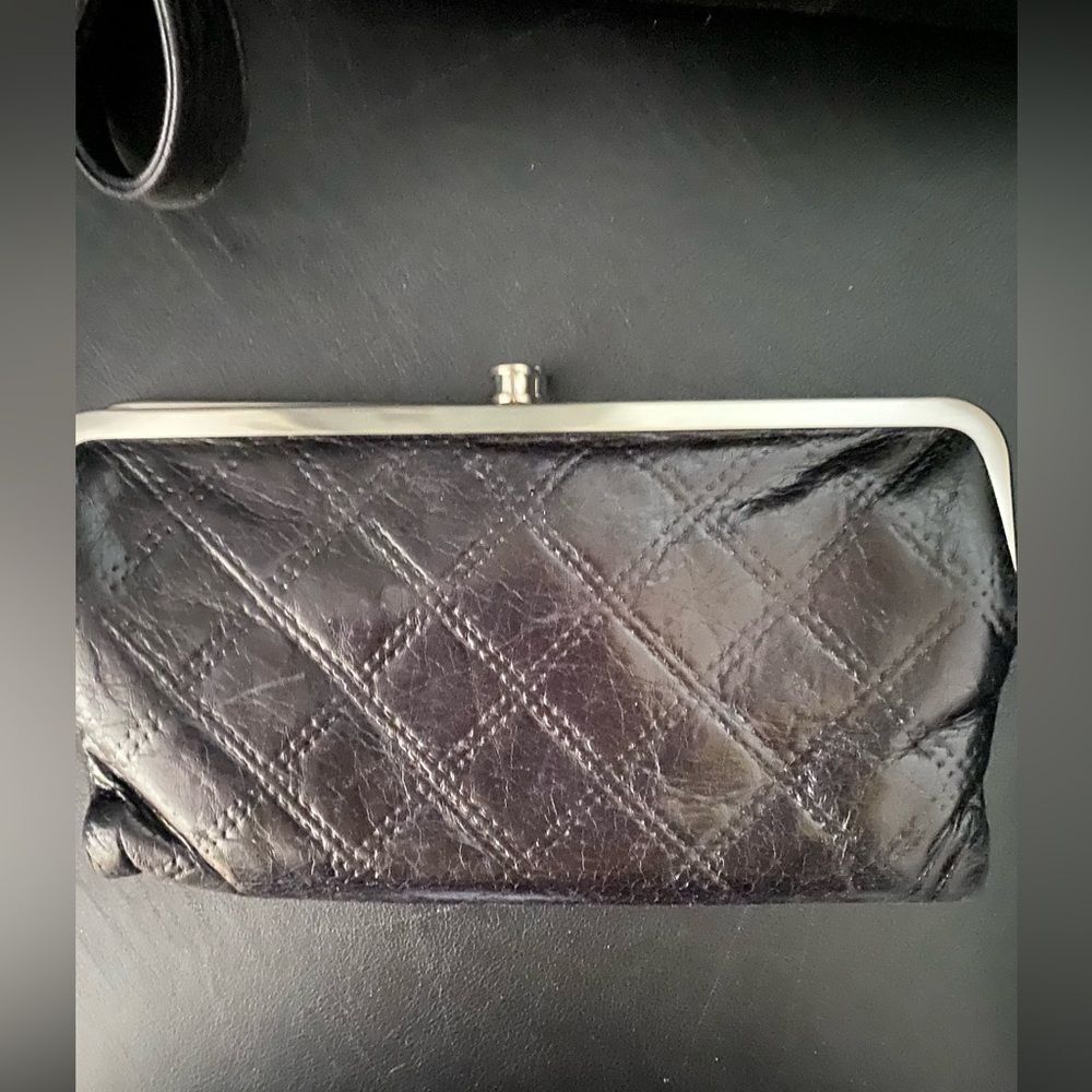 Auth HOBO BAG nwt leather purse. There is a matching wallet & key card SEE ALL - Picture 15 of 16